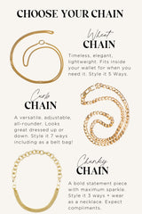 Gold Bag Chain