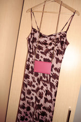Passport Cover on Chain Pink