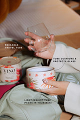 Crystal Stemless Wine Travel Glass