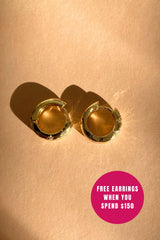 18K Gold Plated Hoop Earrings