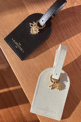 Personalised Leather Luggage Tag Set of 2