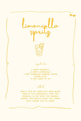 Limoncello Glass Travel Set