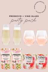 Prosecco and Wine Travel Glass Set