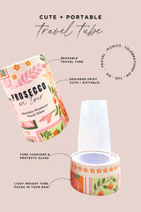 Stemless Crystal Prosecco Travel Glass