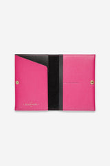 Passport Cover on Chain Pink