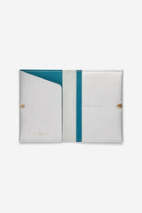 Passport Cover on Chain Silver