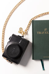 Leather Travel Wallet Set - Silver
