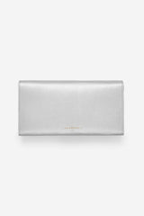 Leather Women's Wallet Faraway Silver