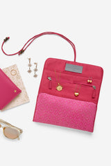 Silk Travel Jewellery Wallet