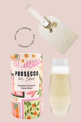 Crystal Stemless Travel Prosecco Glass