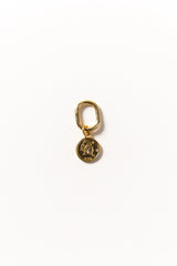 Gold Zodiac Bag Charm Leo