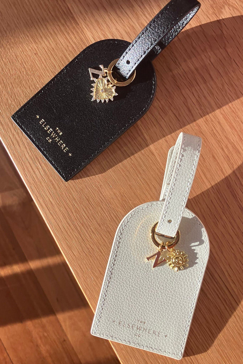 Personalised Leather Luggage Tag Set of 2
