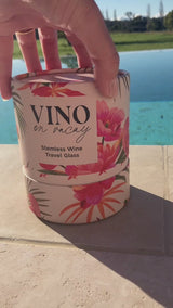 Crystal Stemless Wine Travel Glass