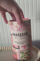 Stemless Crystal Prosecco Travel Glass - Twin Pack