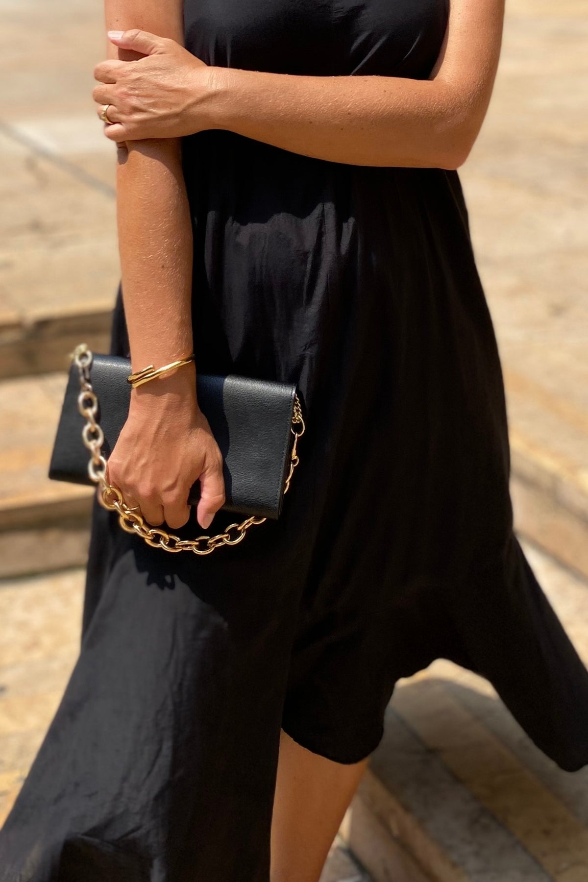 Chunky chain purse on sale
