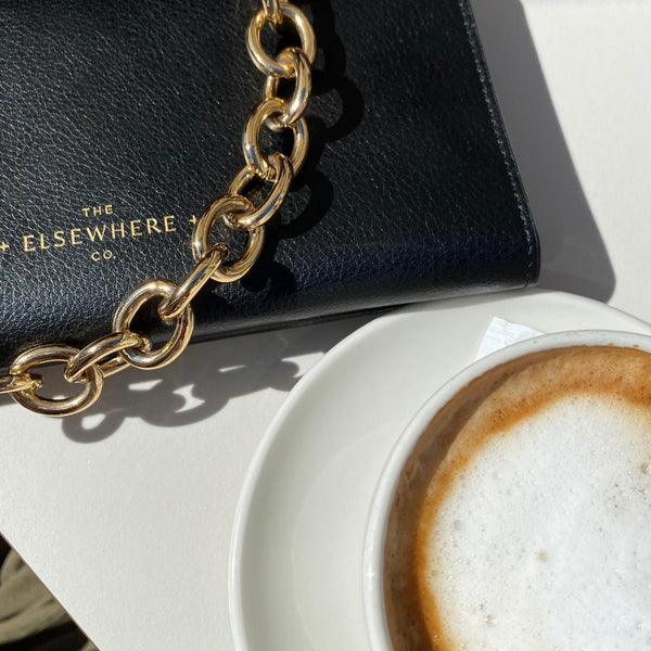 Chunky chain bag strap best sale