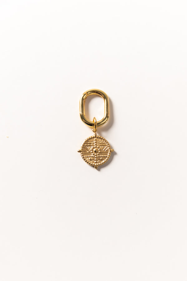 Gold Protector Amulet Bag Charm